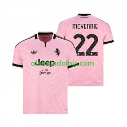 Camisola Juventus Weston McKennie 22 Homem Equipamento Segundo 2026-2027 Manga Curta
